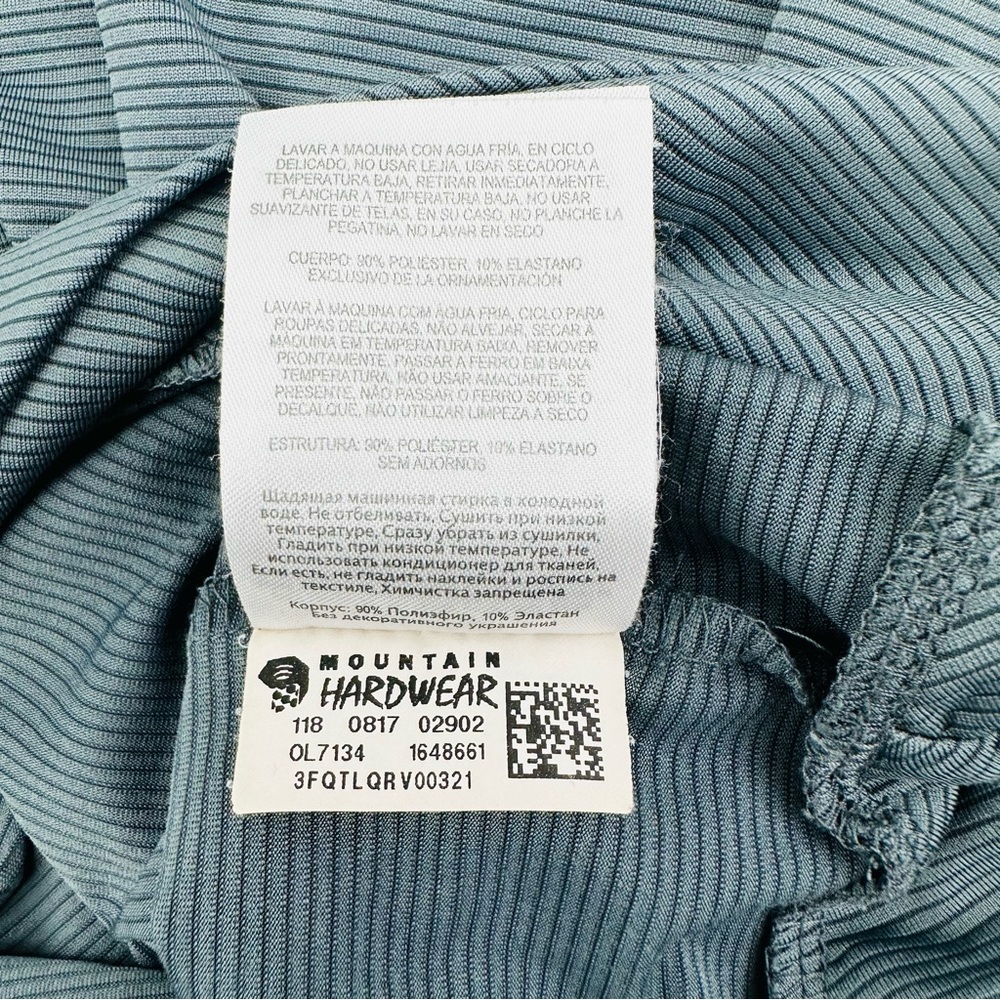 Mountain Hardwear Wicked Lite Tank Top Grey Stripe - Picture 7 of 13